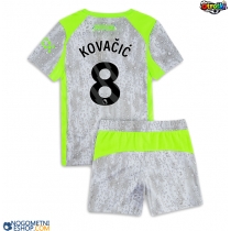 Otroški Nogometni dresi Manchester City Mateo Kovacic #8 Tretji 2025-26 Kratek Rokav (+ Kratke hlače)